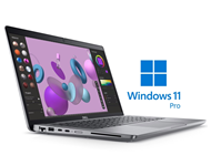 DELL Precision M3480 14 inch FHD 400 nits i7-1360P 16GB 512GB SSD RTX A500 4GB Backlit FP Win11Pro 3yr ProSupport laptop