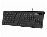 GENIUS Slimstar 230II USB YU crna tastatura