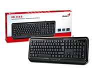 GENIUS KB-118 II USB US crna tastatura