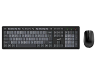 GENIUS Smart KM-8200 Wireless USB YU crna tastatura + miš