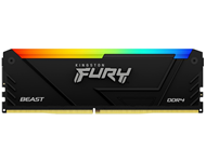 KINGSTON DIMM DDR4 64GB (2x32GB kit) 3200MT/s KF432C16BB2AK2/64  Fury Beast RGB