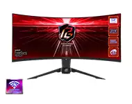 ASRock Monitor 34" AsRock PG34WQ15R2B VA 3440x1440/165Hz/1ms/HDMIx2/DP/zvučnici