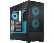 Fractal Design Kućište Fractal Design Pop Air RGB Cyan Core TG Clear Tint, FD-C-POR1A-02