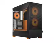 Fractal Design Kućište Fractal Design Pop Air RGB Orange Core TG Clear Tint, FD-C-POR1A-05