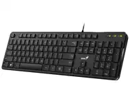 GENIUS SlimStar M200 USB US crna tastatura