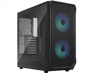 Fractal Design Kućište Fractal Design Focus 2 RGB Black TG Clear Tint, FD-C-FOC2A-03