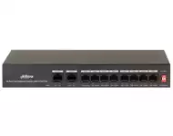 DAHUA PFS3010-8ET-65 10-Port Fast Ethernet Switch with 8-Port PoE