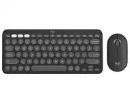 LOGITECH Pebble2 Wireless Combo US tastatura + miš crna