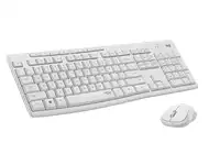 LOGITECH MK295 Silent Wireless Combo US tastatura + miš bela