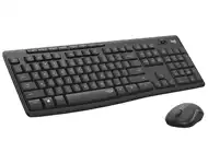 LOGITECH MK295 Silent Wireless Combo YU tastatura + miš crna