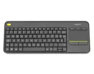 LOGITECH K400 Plus Wireless Touch YU crna tastatura