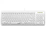 GENIUS Slimstar Q200 USB YU bela tastatura