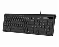 GENIUS Slimstar 230II USB US crna tastatura